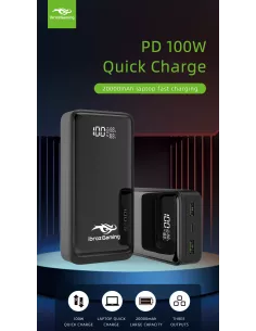 ROG Ally Power Bank - 20000 mAh External Battery - 100W, USB-C - Af... 2