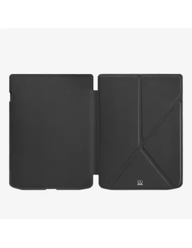 Origami Leather Case KOBO Aura H2O (2nd Edition) - Black | Ibroz