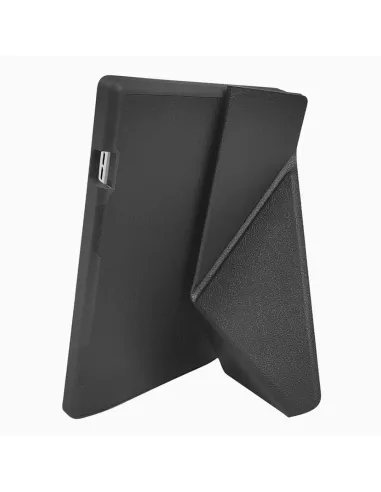 Origami Leather Case KOBO Aura H2O (2nd Edition) - Black | Ibroz