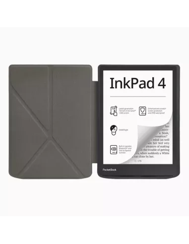 Origami Leather Case KOBO Aura H2O (2nd Edition) - Black | Ibroz