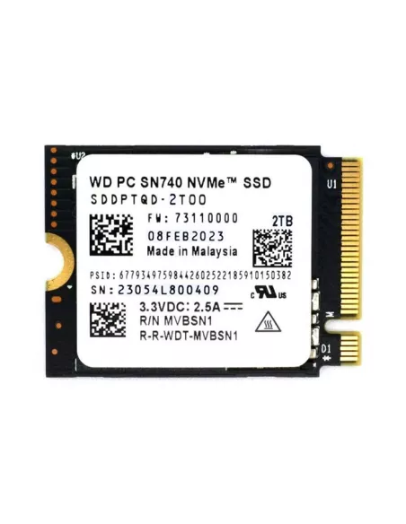 SSD Western Digital WD SN740 M.2 2230 Gen4 PCIe 4.0 X4 NVMe