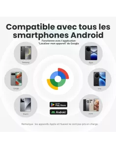 Mili MiTag Duo Localisateur tracker d’objets compatible iOS ou Android 2