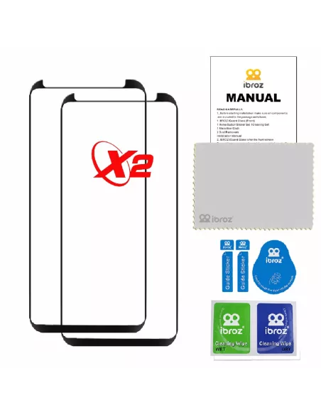 Samsung Galaxy S9 Plus - Protection écran intégrale iGuard Diamond-...