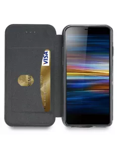 Sony XPERIA L3 Etui Cuir Folio CLAM | Ibroz 2