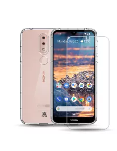 Nokia 4.2 Pack Coque antichocs + Protection écran 9H | Ibroz