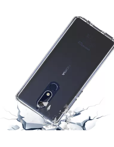 Nokia 5.1 Reinforced shell + 9h tempered glass | Ibroz