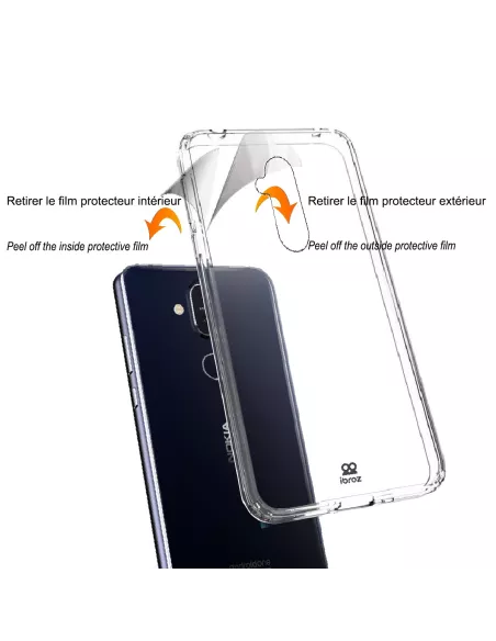 Nokia 8.1 Reinforced shell + 9h tempered glass | Ibroz