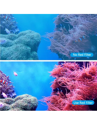 50m Waterproof Dive Housing GoPro Hero 8 + Filters | Ibroz