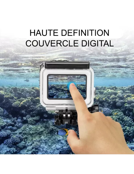 50m Waterproof Dive Housing GoPro Hero 8 + Filters | Ibroz