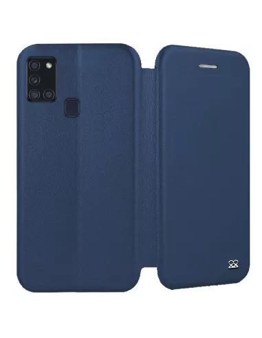 Samsung Galaxy A21s Leather Case Folio Clam | Ibroz