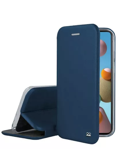 Samsung Galaxy A21s Leather Case Folio Clam | Ibroz