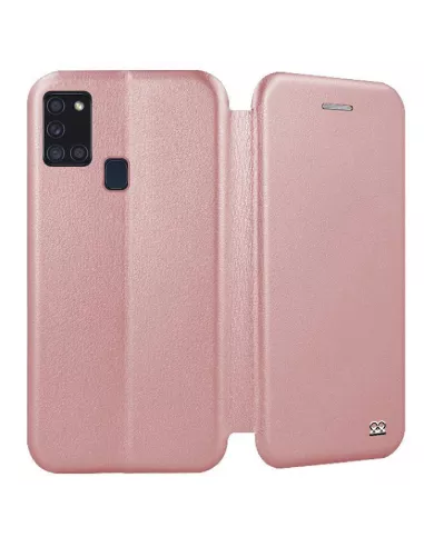 Samsung Galaxy A21s Leather Case Folio Clam | Ibroz