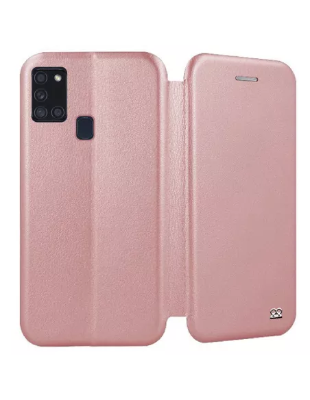 Samsung Galaxy A21s Leather Case Folio Clam | Ibroz