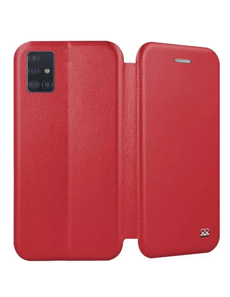 Samsung Galaxy A51 Leather Case Folio Clam | Ibroz