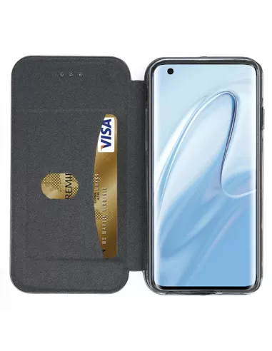 Xiaomi Mi 10 Etui Cuir Folio Clam | Ibroz