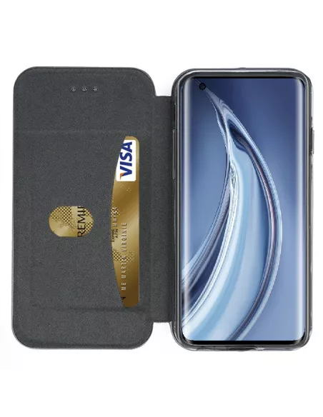 Xiaomi Mi 10 Pro Etui Cuir Folio Clam | Ibroz