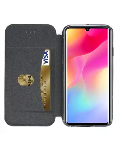 Xiaomi Mi Note 10 Lite Etui Cuir Folio Clam | Ibroz