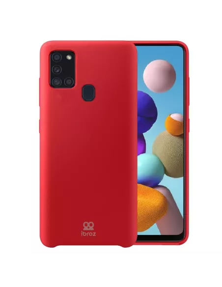 Galaxy A21s Coque Liquid Silicone Soft Touch | Ibroz