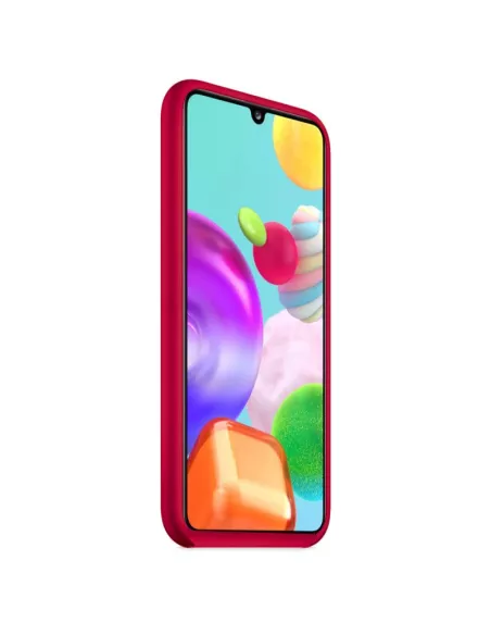 Galaxy A41 Coque Liquid Silicone Soft Touch | Ibroz