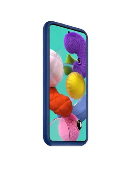 Galaxy A51 Coque Liquid Silicone Soft Touch | Ibroz