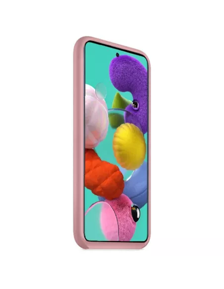 Galaxy A51 Coque Liquid Silicone Soft Touch | Ibroz