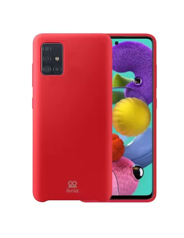 Galaxy A51 Coque Liquid Silicone Soft Touch | Ibroz