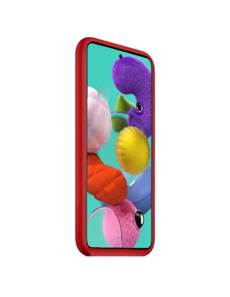 Galaxy A51 Coque Liquid Silicone Soft Touch | Ibroz