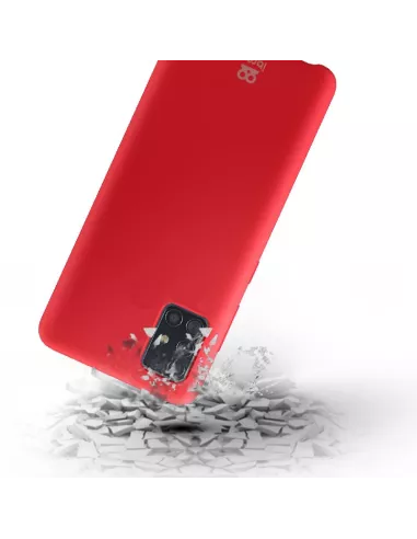 Galaxy A71 Coque Liquid Silicone Soft Touch | Ibroz