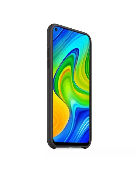 Xiaomi Redmi Note 9 Coque Liquid Silicone Soft Touch - Noir | Ibroz