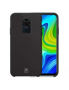 Xiaomi Redmi Note 9 Coque Liquid Silicone Soft Touch - Noir | Ibroz
