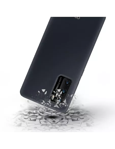 Huawei P40 Coque Liquid Silicone Soft Touch - Black | Ibroz