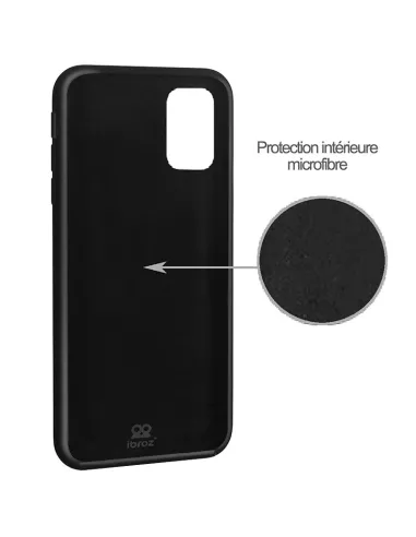 Huawei P40 Coque Liquid Silicone Soft Touch - Black | Ibroz