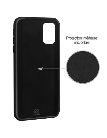 Huawei P40 Coque Liquid Silicone Soft Touch - Black | Ibroz