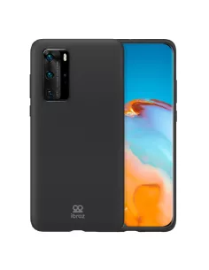 Huawei P40 Pro Coque Liquid Silicone Soft Touch - Noir | Ibroz