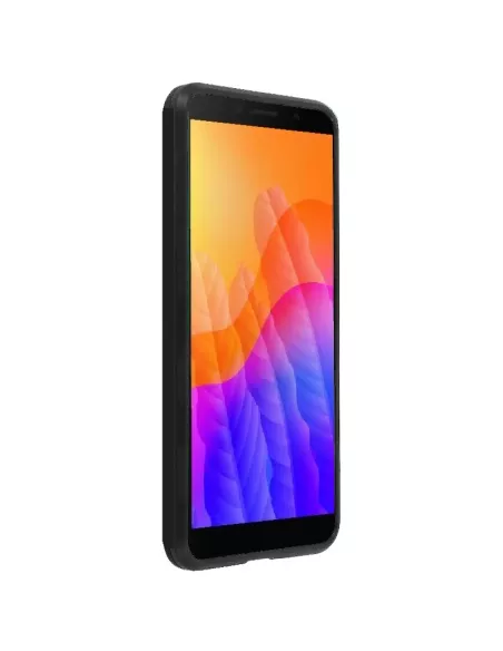 Huawei Y5P (2020) Liquid Silicone Soft Touch Case - Black | Ibroz