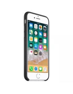 iPhone 7/8 Plus Liquid Silicone Soft Touch Case - Black | Ibroz 2