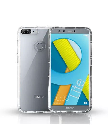 Honor 9 Lite Pack Transparent shockproof case + 9" screen protector...