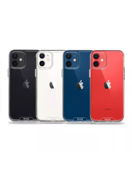 iPhone 12 Cover Space Antichoc Transparente + Verre Trempé 9H | Ibroz