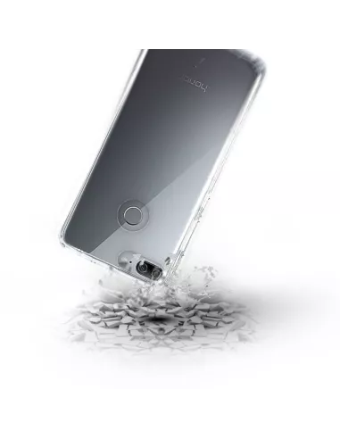 Honor 9 Lite Pack Transparent shockproof case + 9" screen protector...