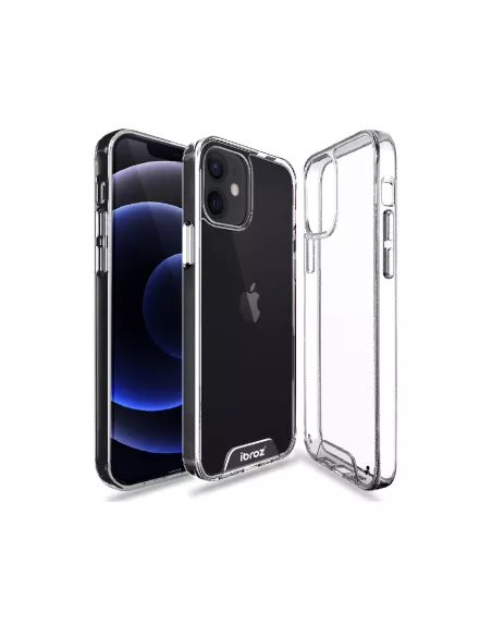 iPhone 12 Mini Case Space Antichoc Transparente + Verre Trempé 9H ...