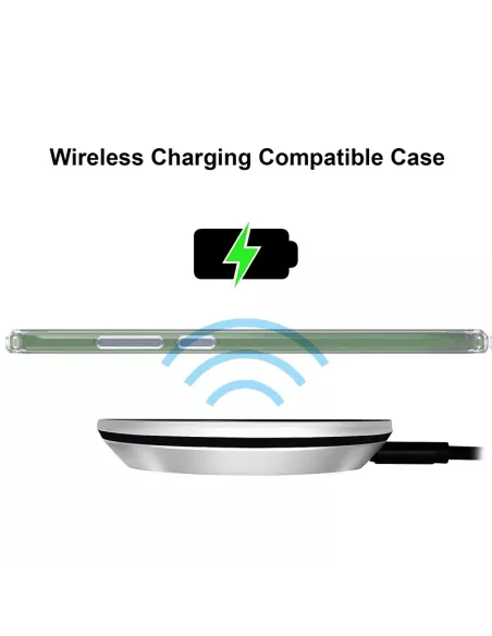 iPhone 11 Pro Max Case Space Shockproof Transparent + Tempered Glass ...