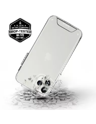 iPhone 11 Pro Max Case Space Shockproof Transparent + Tempered Glass ...