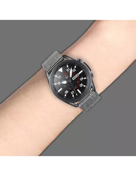 Milanese mesh steel bracelet Samsung / Huawei Watch - Silver | I...