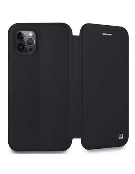 iPhone 12 /12 Pro (6.1") Etui Cuir Folio Clam | Ibroz