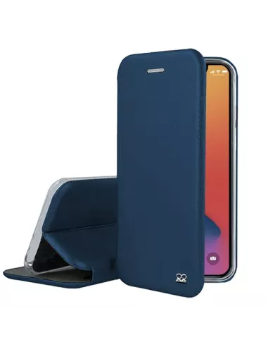 iPhone 12 (6.1") Etui Cuir Folio Clam | Ibroz