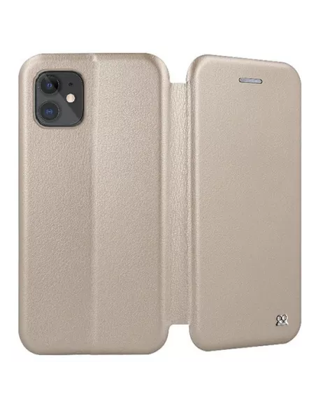 iPhone 12 (6.1") Etui Cuir Folio Clam | Ibroz
