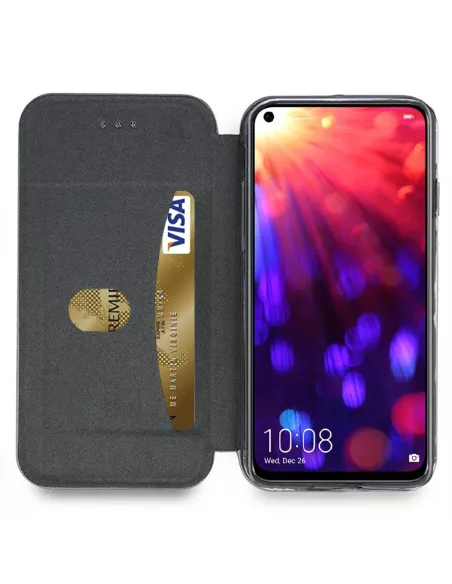 Honor View 20 (2019) Leather folio case Clam | Ibroz