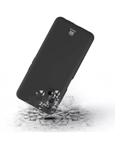 Oppo A72 Liquid Silicone Soft Touch Case - Black | Ibroz