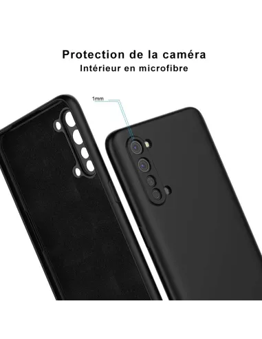 Oppo Find X2 Lite Liquid Silicone Soft Touch Case - Black | Ibroz