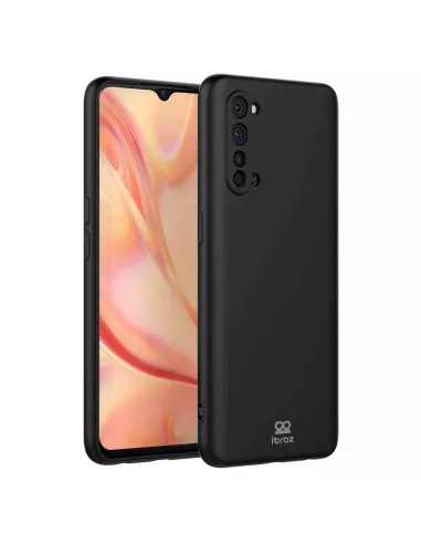 Oppo Find X2 Lite Liquid Silicone Soft Touch Case - Black | Ibroz